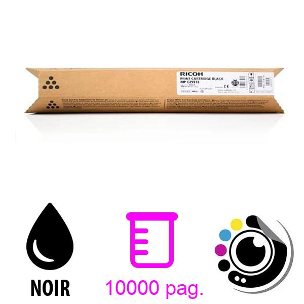 Toner Original Ricoh MP C2051 / C2551 Noir