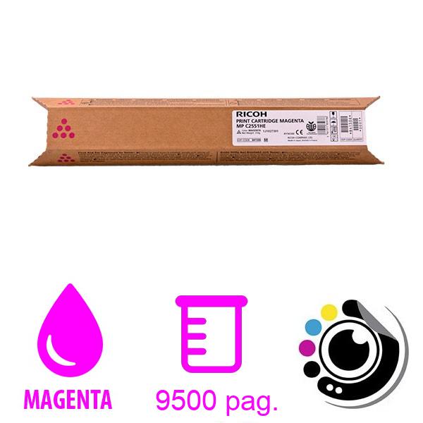 Toner Original Ricoh MP C2051 / C2551 Magenta