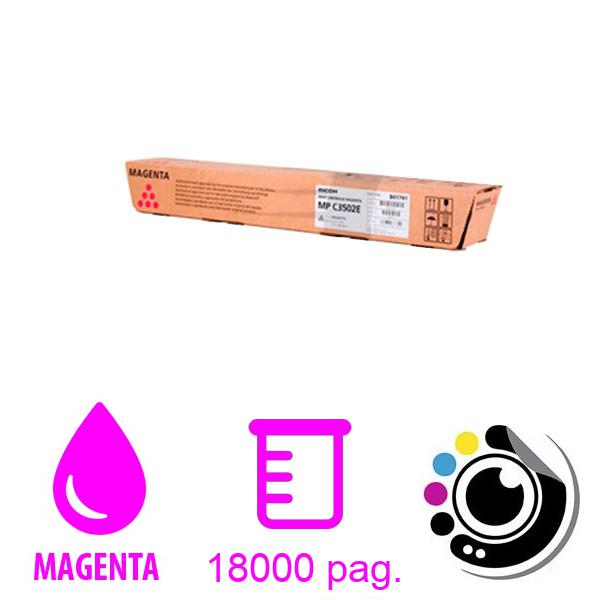 Toner Original Ricoh MP-C3002 / 3502 Magenta