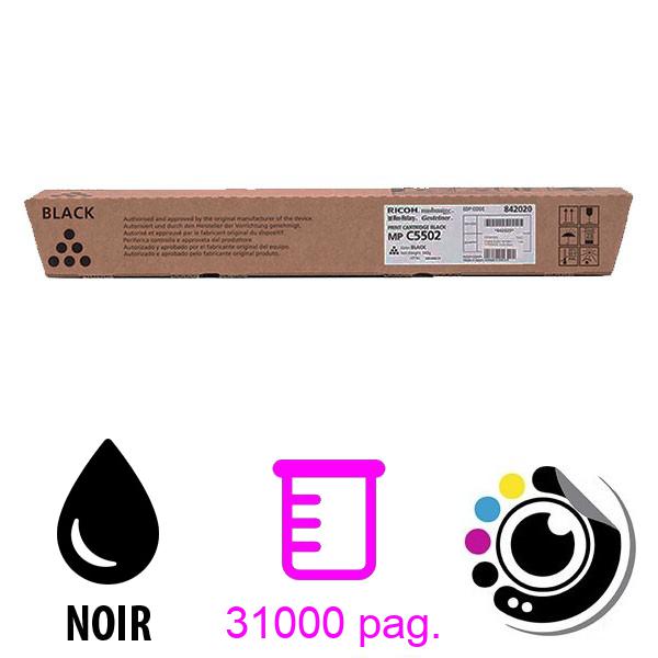 Toner Original Ricoh MP C4502 / C5502 Noir