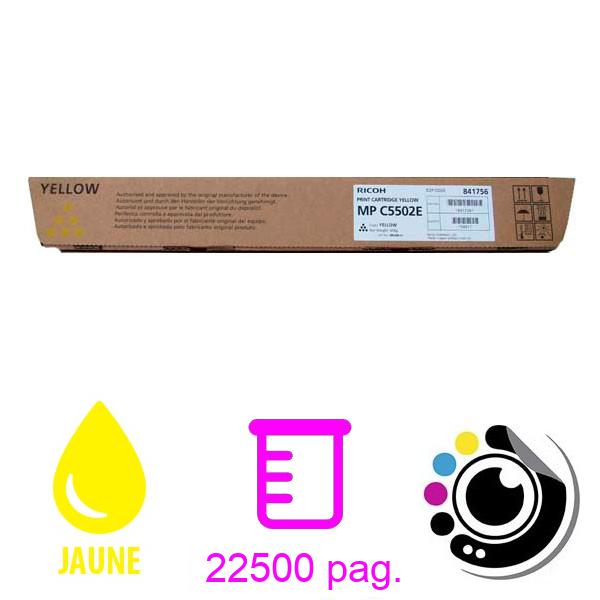 Toner Original Ricoh MP C4502 / C5502 Jaune