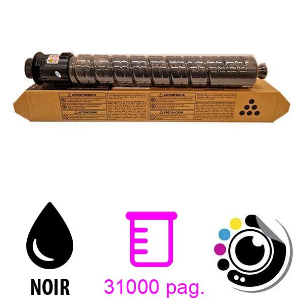 Toner Compatible Ricoh IM-C3000 / IM-C3500 Noir 842255