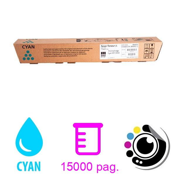 Toner Original Ricoh MP C3000/2500 Cyan 842033