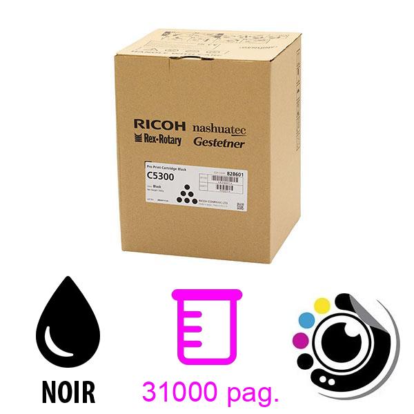 Toner Original Ricoh Pro C5300 Noir 828601 / 828601