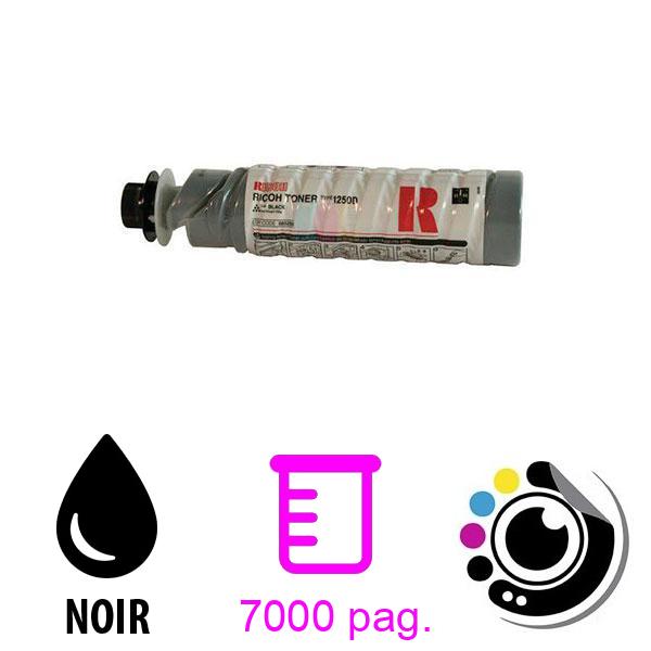 Original Toner Ricoh Type 1250D Noir 885258