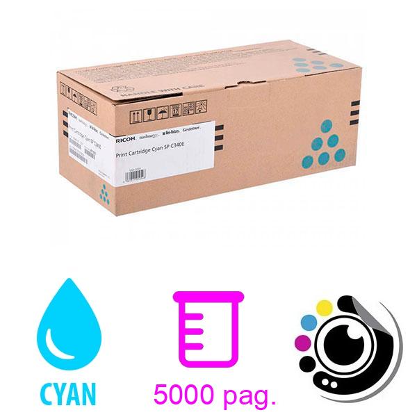 Toner Original SP-C340 Cyan 407900