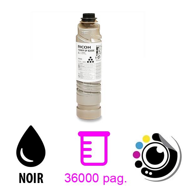 Original Toner Ricoh Type SP8200E Noir 820079