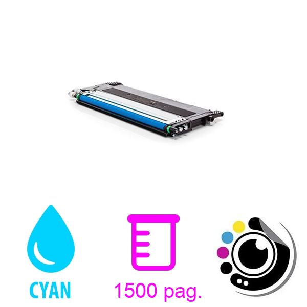 Toner Compatible Samsung CLP360 / CLX3305 CLT-C406S Cyan