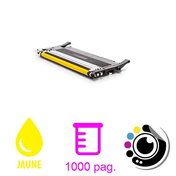 Toner Compatible Samsung CLP360 / CLT-Y406S Jaune CLX3305