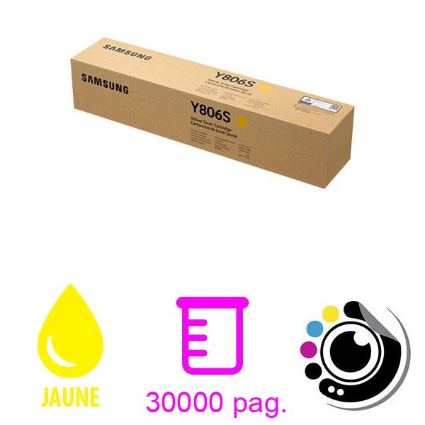 Toner Original Samsung CLTY806S Jaune SS728A