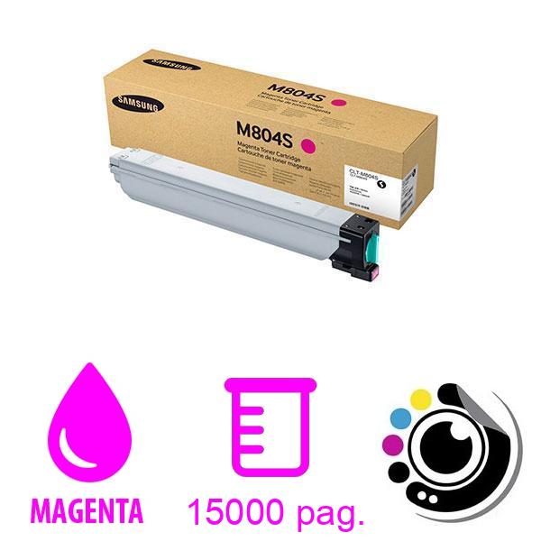 Toner Original Samsung CLT-M804S Magenta SS628A