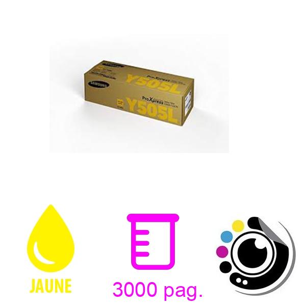 Original Toner Samsung CLT-Y505L Jaune