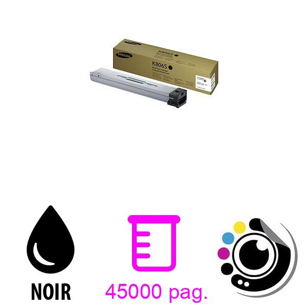 Original Tóner Samsung CLTk806S Noir SS593A