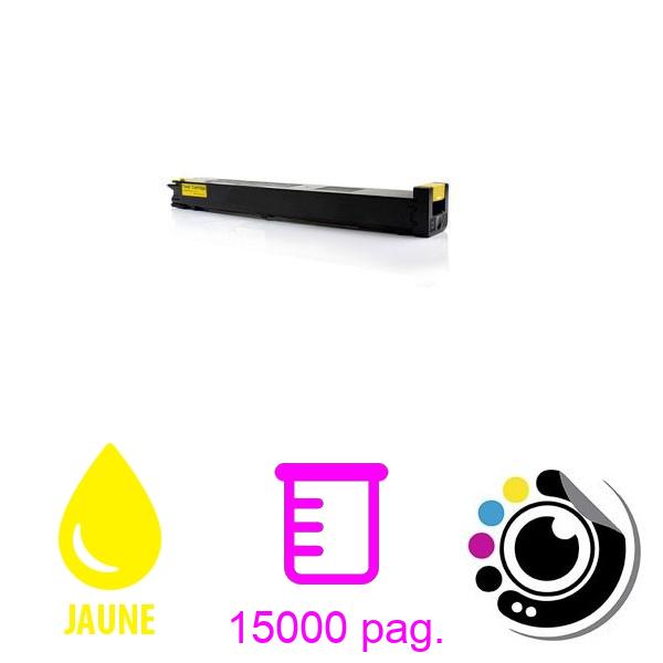 Toner Compatible Sharp MX-31GTYA MX31 Jaune