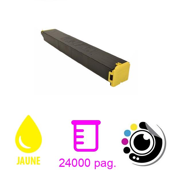 Compatible Toner Sharp MX61 GTBA Jaune