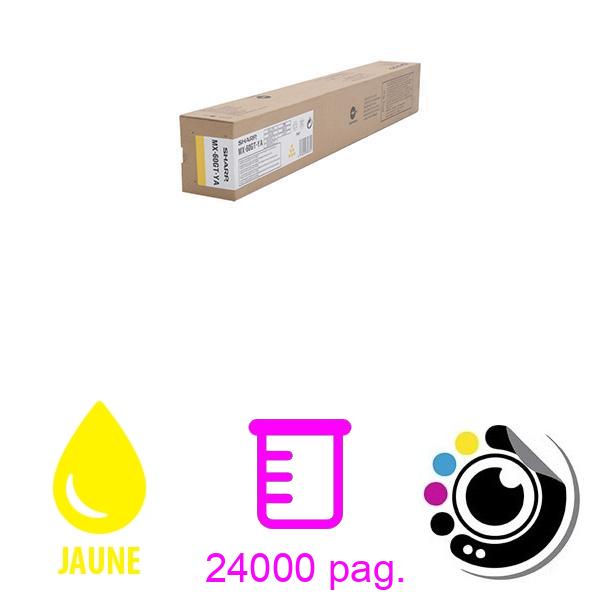 Original sharp mx60 Jaune MX-60GTBA