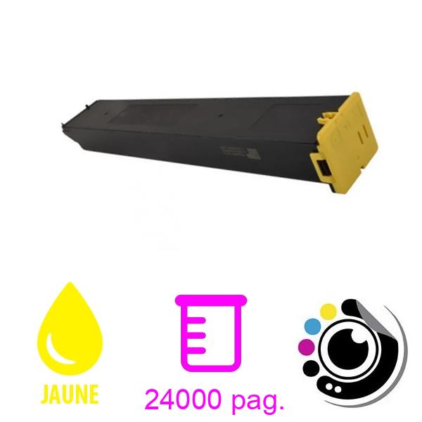 Toner compatible Sharp BP70 Jaune