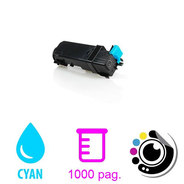 Toner Compatible Xerox Phaser 6125 Cyan 106R01331