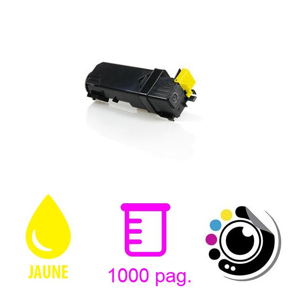 Toner Compatible Xerox Phaser 6125 Jaune 106R01333