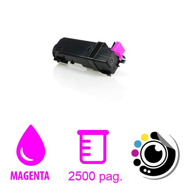 Toner Compatible Xerox Phaser 6128 Magenta 106R01453