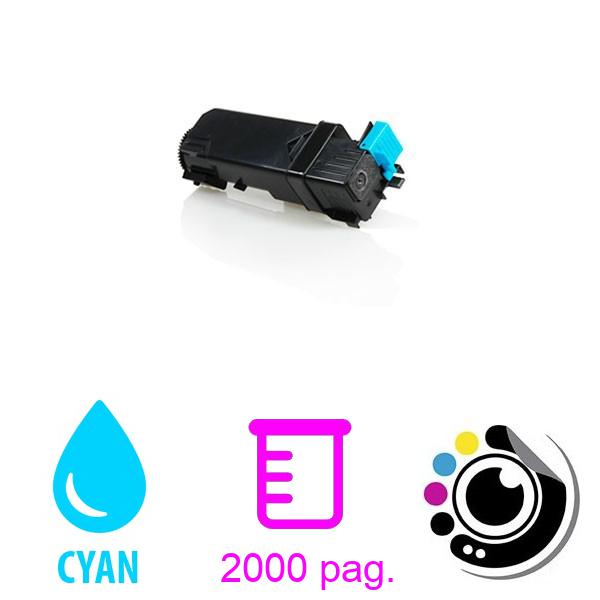 Toner Compatible Xerox Phaser 6140 Cyan 106R01477