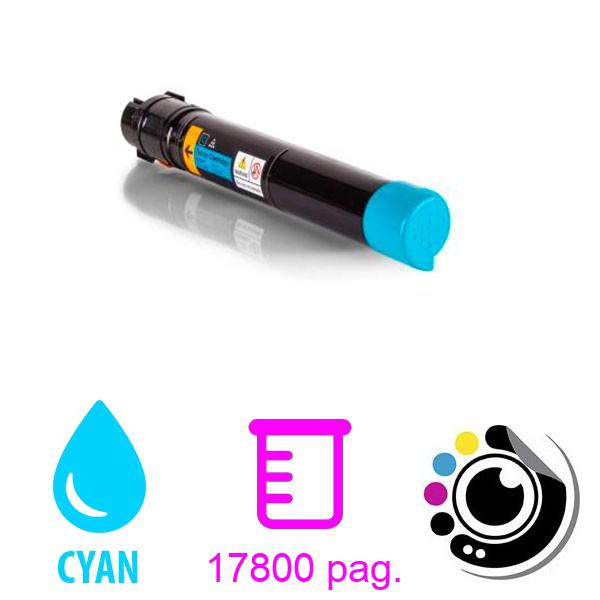 Toner Compatible Xerox Phaser 7500 Cyan 106R01436