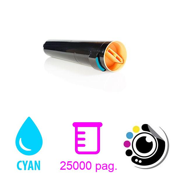 Toner Compatible Xerox Phaser 7760 Cyan 106R01160