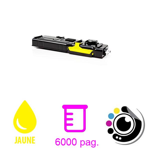 Toner Compatible Xerox Phaser 6600 / Workcentre 6605 Jaune 106R02231