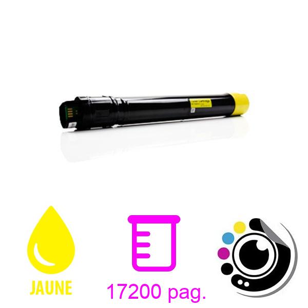 Toner Compatible Xerox Phaser 7800 106R01568 Jaune