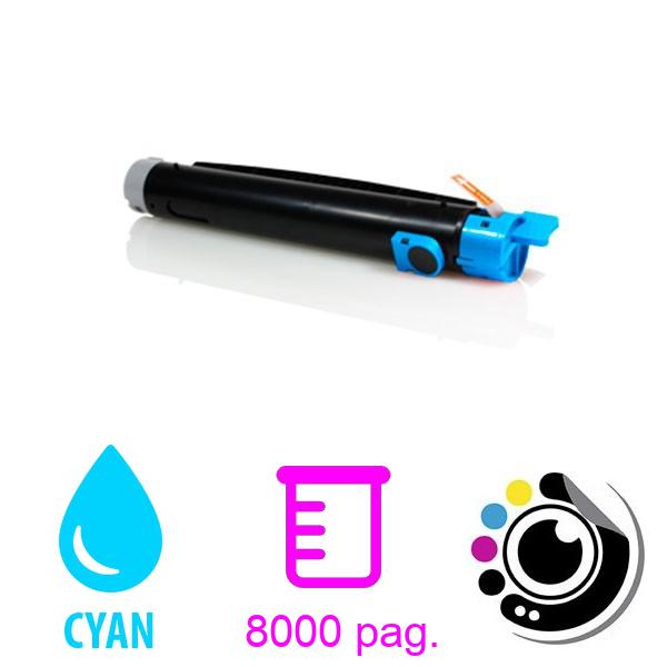 Toner Compatible Xerox Phaser 6250 Cyan 106R00672