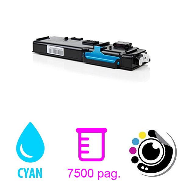 Toner Compatible Xerox Workcentre 6655 Cyan