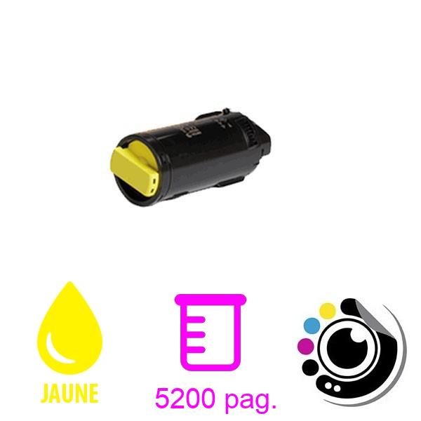 Toner Compatible Xerox VersaLink C500 / C505 Jaune 106R03872 / 106R03875 / 106R03861