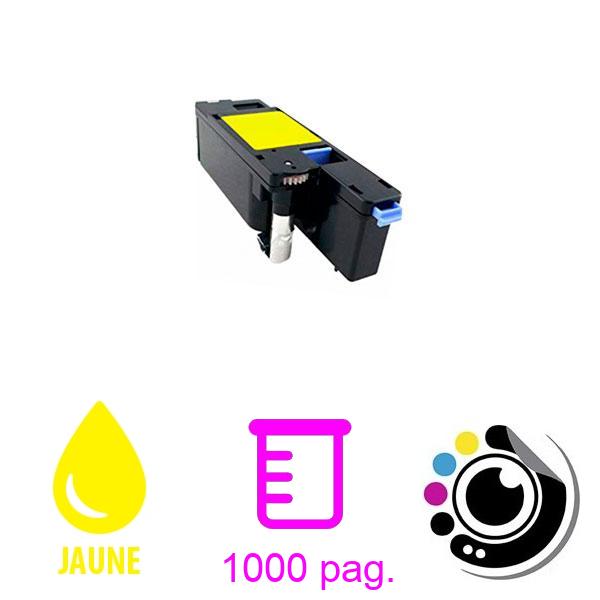 Toner Compatible Xerox Phaser 6020 / 6022 - Workcentre 6025 / 6027 Jaune 106R02758