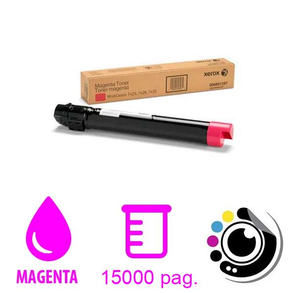 Toner Original Xerox WorkCentre 7425/7428/7435 Magenta 006r01393
