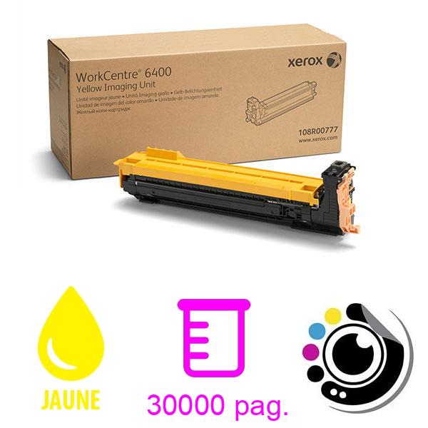 Original Tambour Xerox WorkCentre 6400 Jaune 108R00777