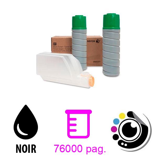 Toner Original x2 Xerox WorkCentre 5845 Noir 006R01551