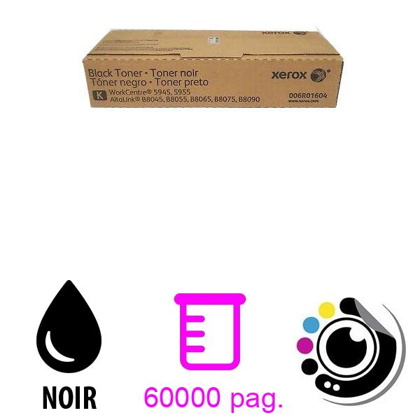 PACK 2 Toner Original Xerox 5945 006R01605/006R01604 Noir